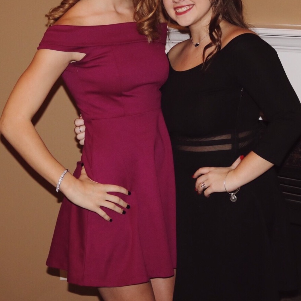 Magenta dress